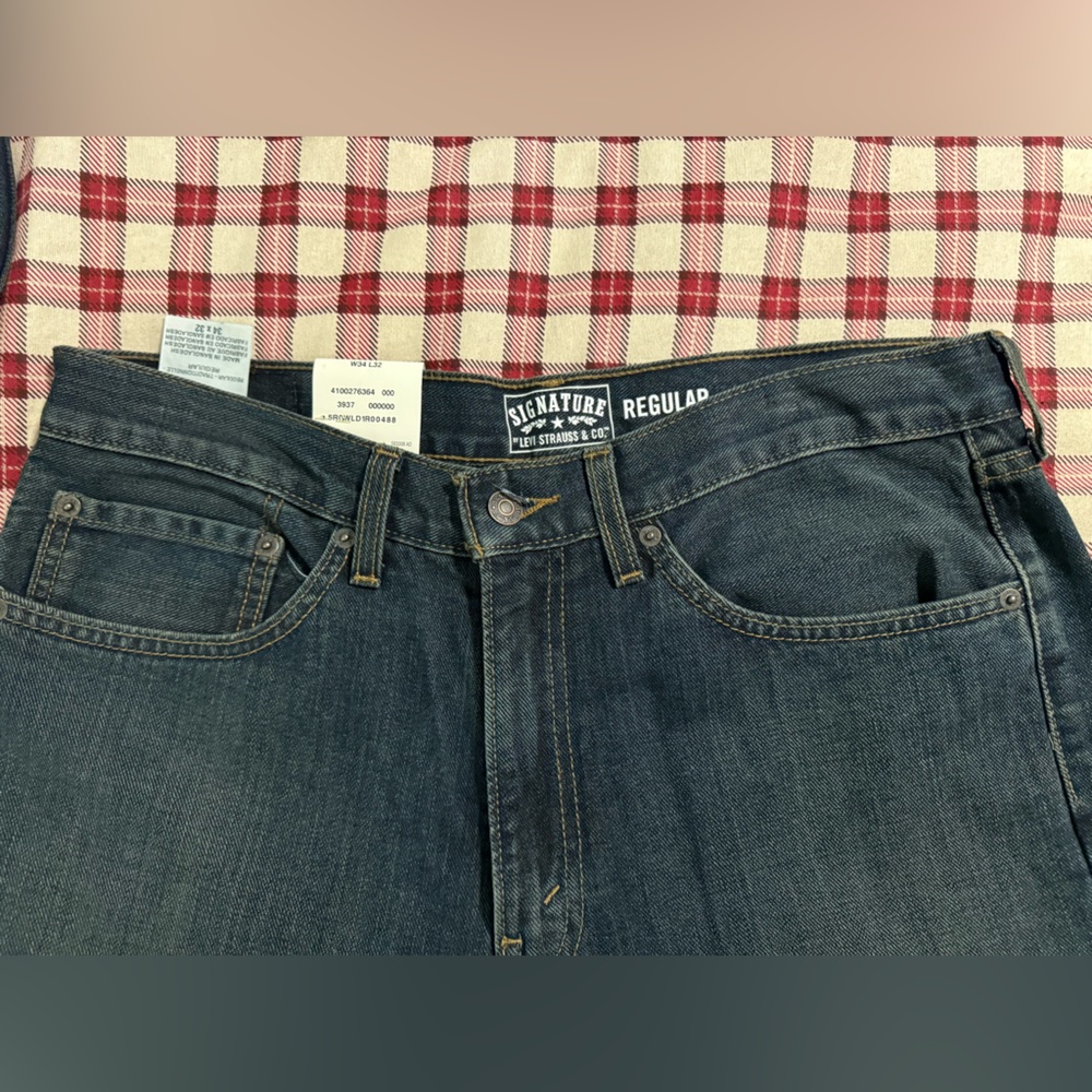 Levi Strauss Signature jeans-34x32-NWT